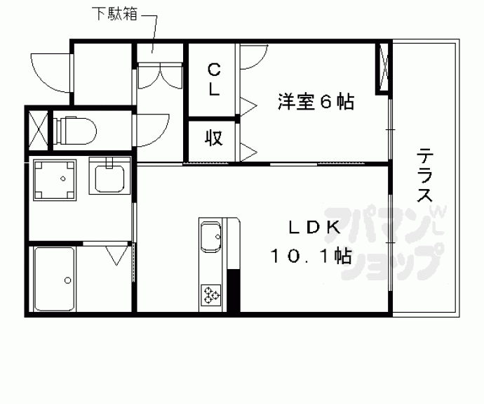 【Ｓａｎ　Ｆｅｌｉｃｅ】間取