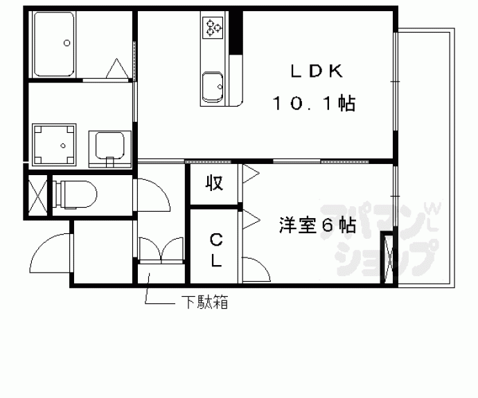 【Ｓａｎ　Ｆｅｌｉｃｅ】間取