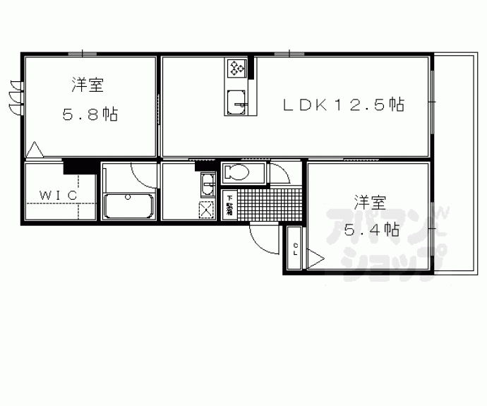 【狸翠庵】間取