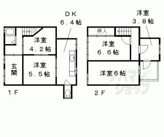 【西ノ京御輿岡町貸家】