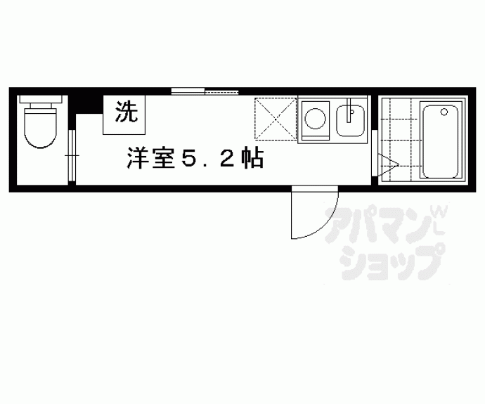 【フォルトゥーナ壬生】間取