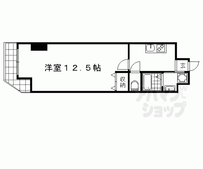 【トレコートプレミアム京都二条】間取