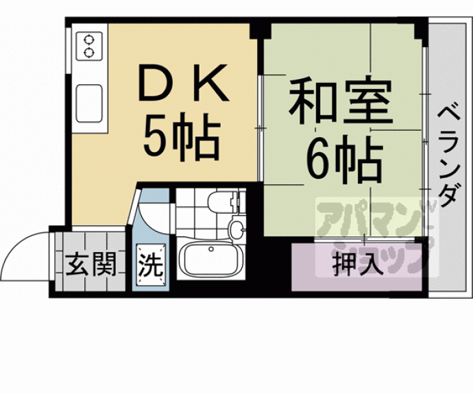 【木村マンション】間取