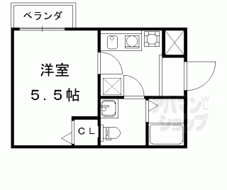 【アパートメント二条城】