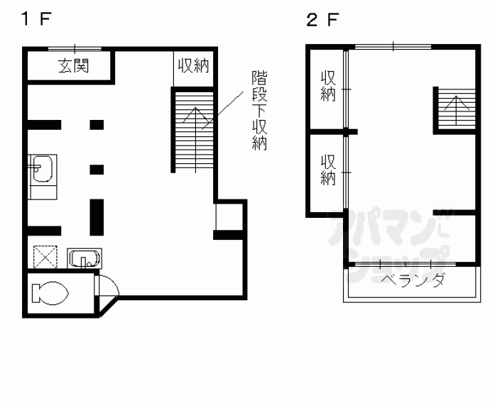 【中京区西ノ京永本町貸家5-31】間取