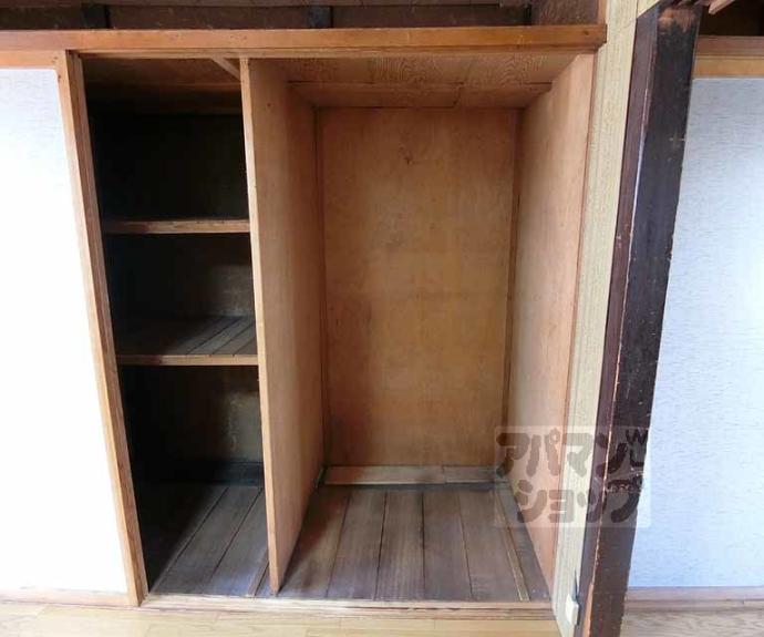 【中京区西ノ京永本町貸家】間取