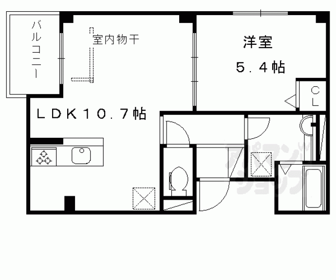 【レジデンス京都洛央】間取
