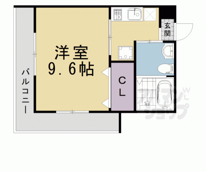 【クレア ラ・クーオ】間取
