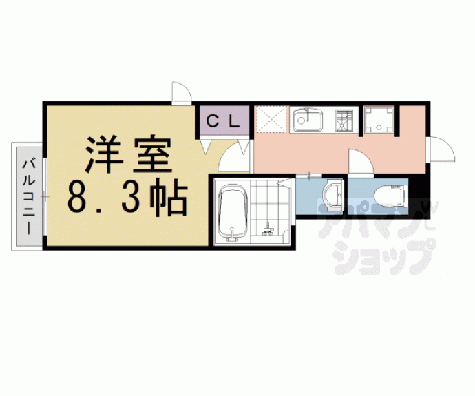 【ＮＡＧＩ　ＫＹＯＴＯ　ＮＩＪＯ】間取