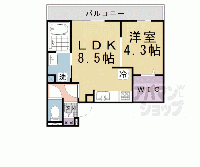 【ブリランタ壬生】間取