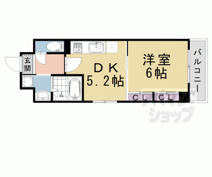 【ＣＹＰＲＥＳＳ太子道】間取