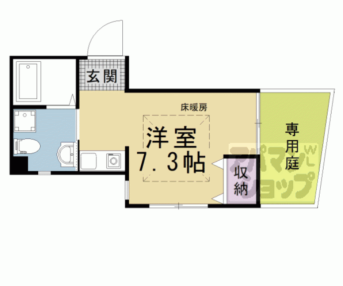 【プチベースヤマダ紅梅町】間取