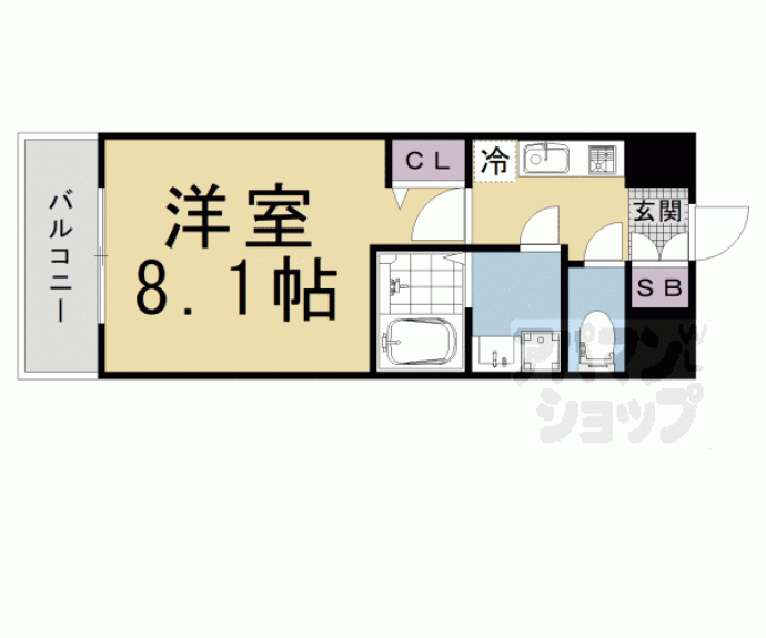 【Daiwa Grace Maison 京都西七条】間取
