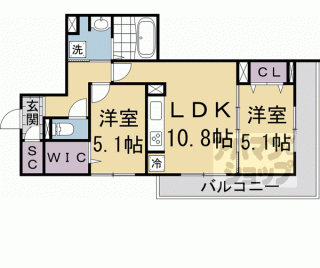 【Ｗｉｓｔｅｒｉａ西大路五条】