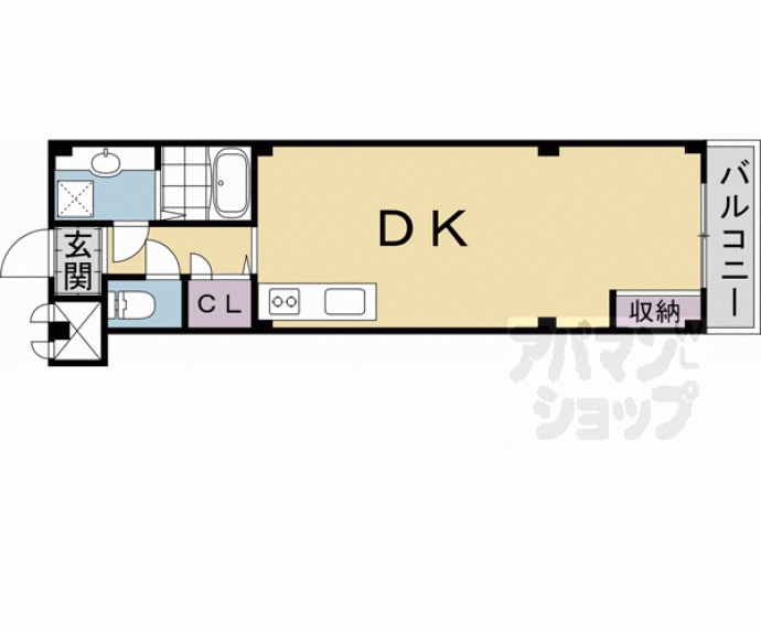 【アドマステラス壬生松原】間取