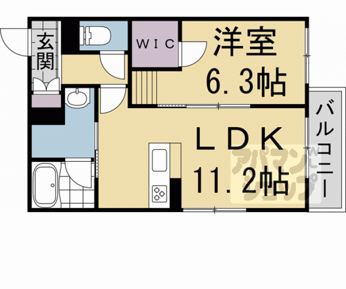 【ＳｈａＭａｉｓｏｎ　Ｐｌｕｍ　Ｂｌｏｓｓｏｍ】間取
