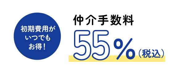 アパマンショップ京都は仲介手数料55%