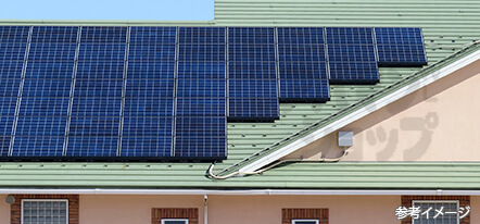 太陽光発電による電力供給
