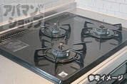 3口コンロ