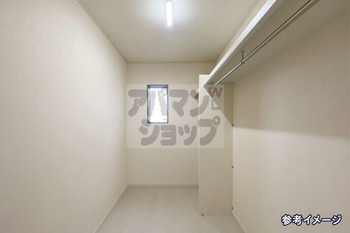 全室ウォークインクローゼット付き