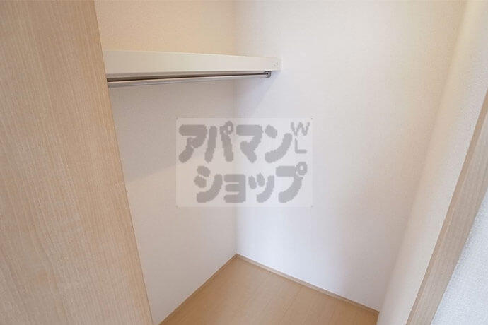 荷物が多い方必見！全室ウォークインクローゼット付き