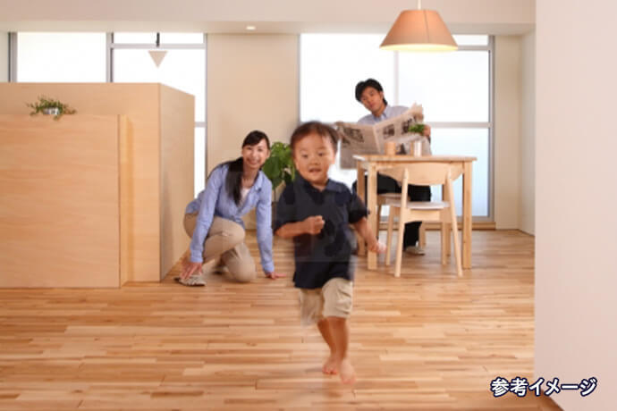 高遮音床システム搭載